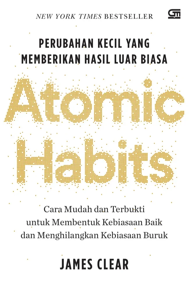 Cover buku Atomic Habits